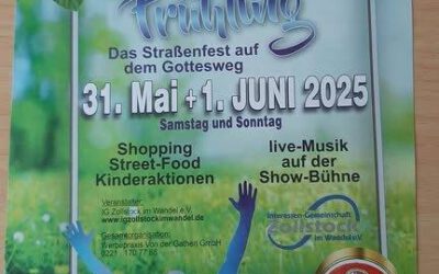 Zollstocker Frühling   30.05. und 01.06.2025